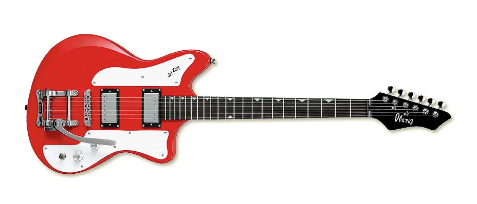 Rød JetKing gitar