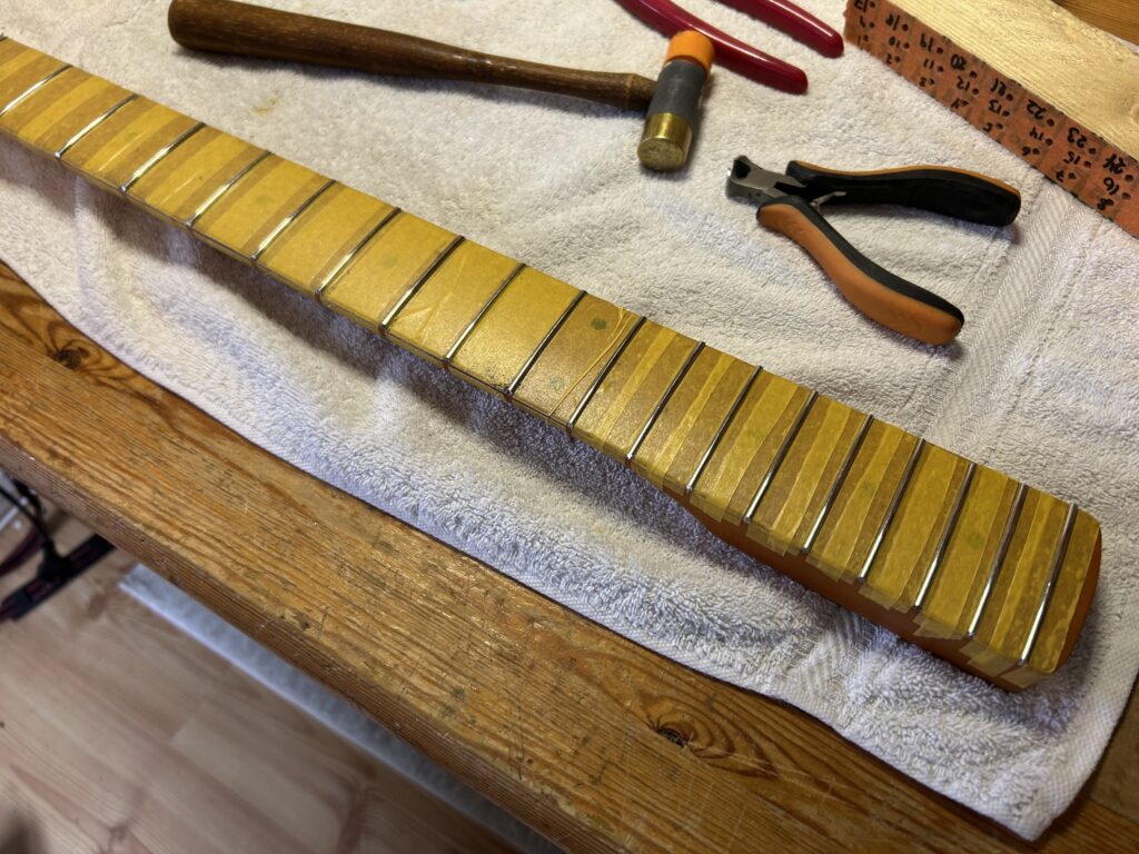 'Fret-dressing'